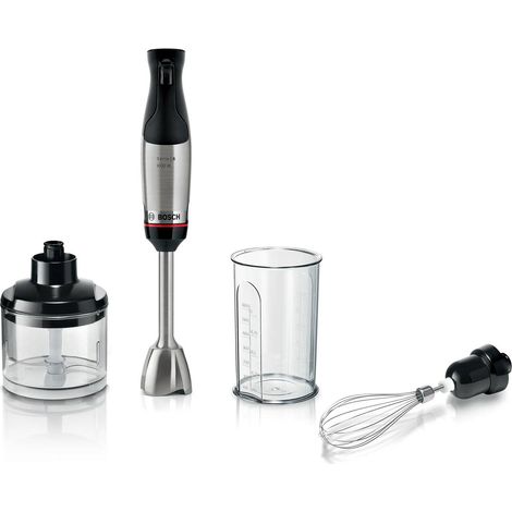 Bosch Serie 6 MSM6M621 licuadora 0,5 L Batidora de inmersión 1000 W Negro, Acero inoxidable (1/3)