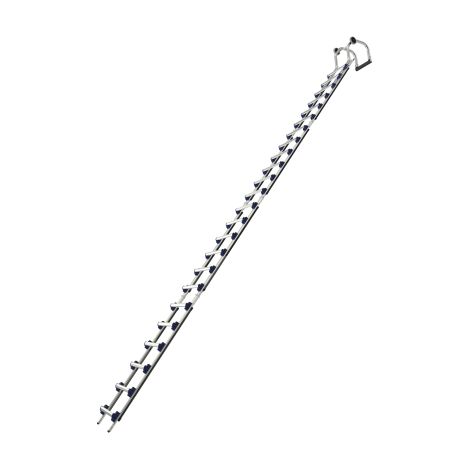 Escalera Evoklip con gancho TUBESCA - paso 250mm - altura 6.10m - 02453725