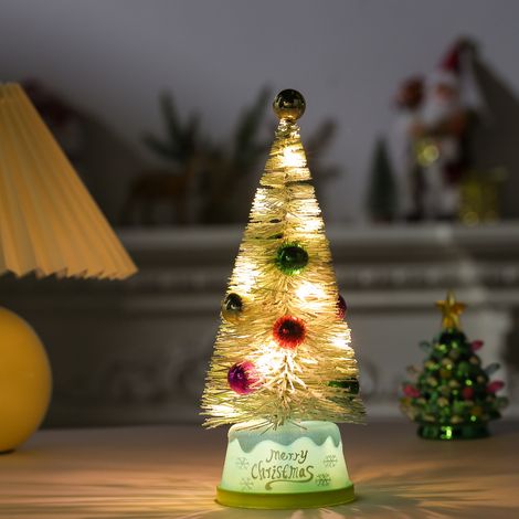 Mini-Weihnachtsbaumschmuck mit Beleuchtung