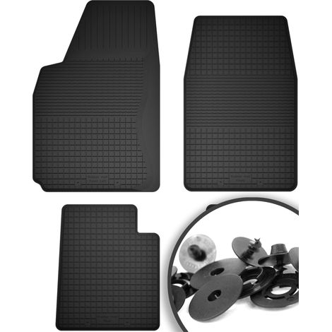 Tapis en caoutchouc + butées pour : Mercedes ML W164 SUV (2005-2011) (1/5)