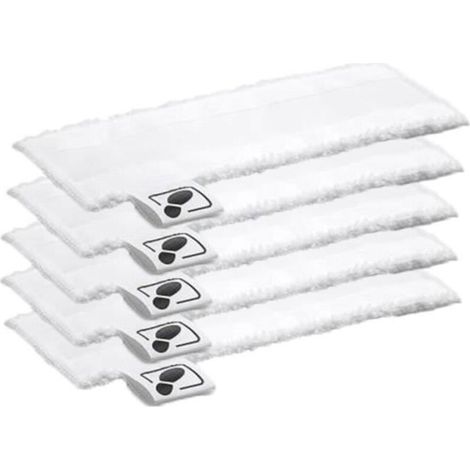 Confezione da 5 panni in microfibra per la pulizia di Karcher Easy Fix SC2 SC3 SC4 SC5, panni di ricambio per pulitori a vapore e mop.