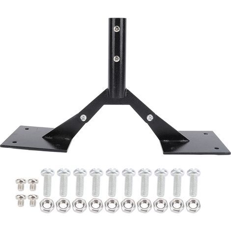 Rosvola Support réglable en acier trempé résistant à l'érosion, support de girouette pour jardin sur le toit (1/5)