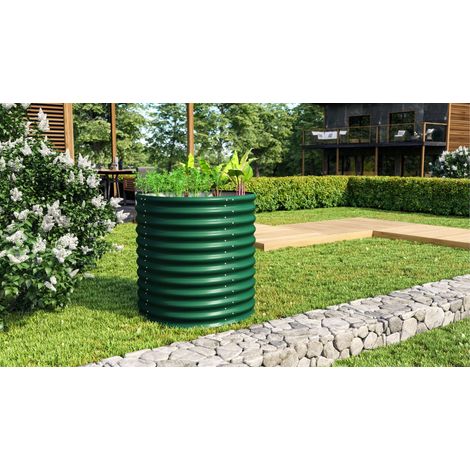 Vitavia Hochbeet "Terra 858", seegras, 86 cm, Modell "Rund" (1/2)