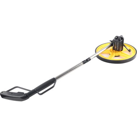 Roue de mesure mécanique 9999 pieds, précision 10cm, compteur de distance à roue LED, grande roue de mesure pour chantier (1/5)