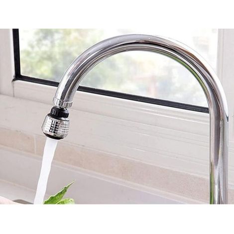 Aérateur De Robinet - Extension Réglable À Double Mode - Adaptateur Rotatif Universel Pour Évier Cuisine - Kit Complet Avec Accessoires D'Installation (1/5)