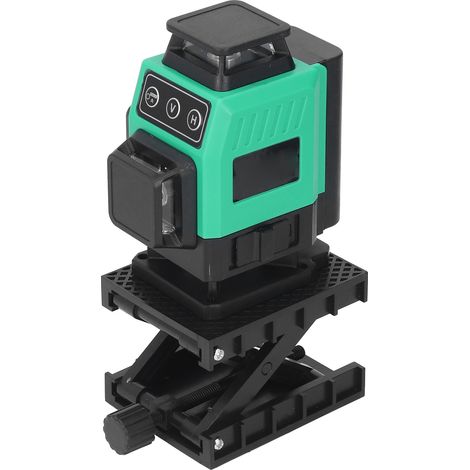 Grüner Laser-Nivelliergerät mit Selbstnivellierung, 16 Linien, hoher Genauigkeit, Schutzart IP54, Wandmontage, 100–240 V, EU-Stecker (1/5)