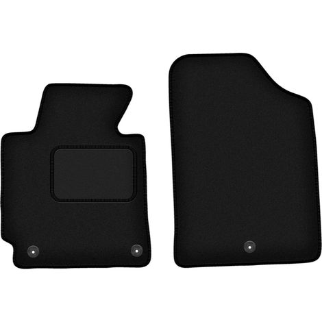 Alfombrillas delanteras negras para Hyundai Elantra V coupé, sedán (2010-2016)