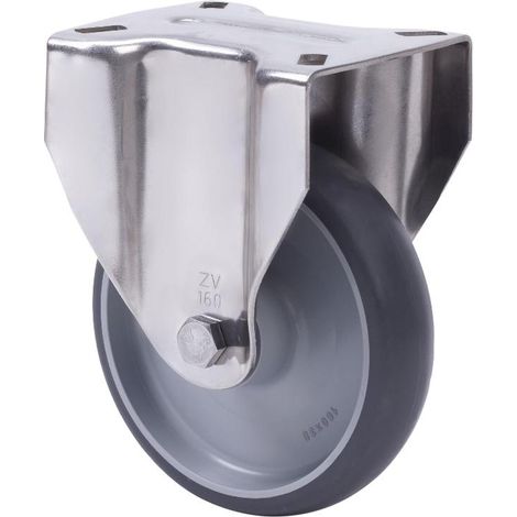 rueda fija  inox.17zvi125-pgzn poliamix-goma gris inyect.eje liso (1/2)
