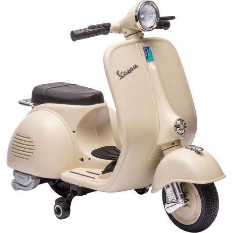 Moto électrique pour enfants, 6V, avec stabilisateurs, batterie au lithium, démarrage progressif, musique, port USB, phare et klaxon. (1/5)