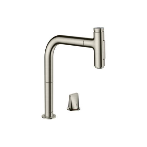 hansgrohe Metris Select M71 2-Loch-Einhebel-Küchenmischer 200, (1/3)