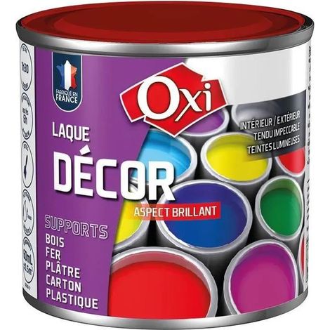 Decoro multisupporto laccato lucido int/est rosso rubino 60ml DURIEU