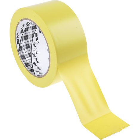 Ruban de marquage Jaune 3M Scotch 764, 50mm x 33m x 0.13mm ( Prix pour 1 )