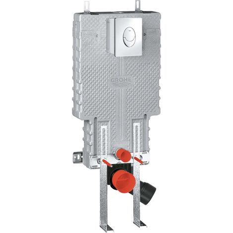 Grohe Uniset - Bâti-support avec le réservoir GD2, plaque de déclenchement Skate Air, chrome 39452000