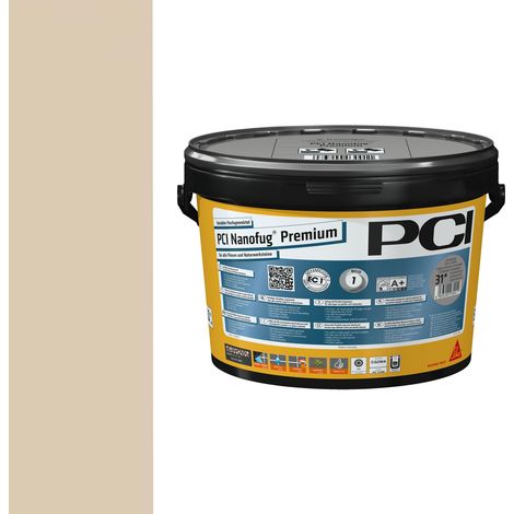 PCI Nanofug Premium Flexfugenmörtel 5kg Bahamabeige (1/2)