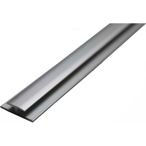 Profilo di giunzione in alluminio per alzatina 2050 mm x 3 mm Alu, E: 3 mm, L: 2050 mm