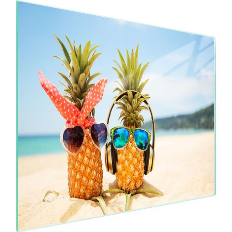 Glasschneidebrett 52x30 Ananas (1/5)
