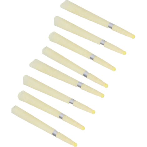 Bougies d'oreilles en cire naturelle - Pack de 8 pour hygiène auriculaire et élimination de la cire d'oreille (1/5)