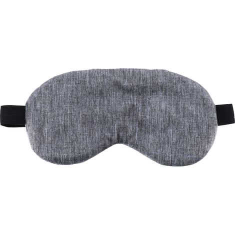 Maschera da viaggio in velluto stampato - grigio cina - Tendance (1/2)