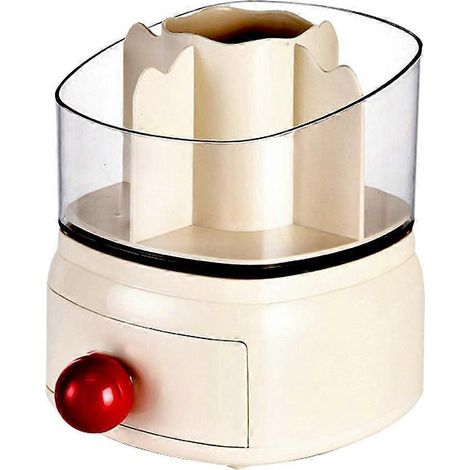 Drehbarer Make-up-Organizer mit 5 Fächern – Kosmetikaufbewahrung