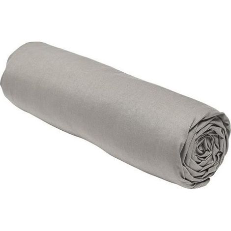 Sábana Bajera Ajustable TODAY Essential Gris claro 140 x 190 cm (1/3)