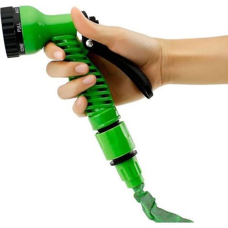 Tuyau d'arrosage extensible, flexible et plus solide, tuyau d'arrosage de luxe avec buse de pulvérisation – 15,2 m (1/5)