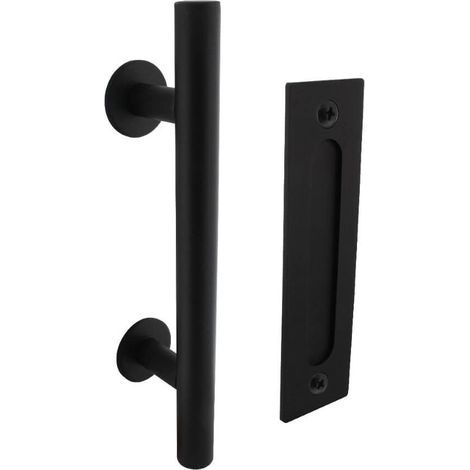 Poignée de porte en forme de T Gripon avec poignée de porte coulissante noir - 0023.450160