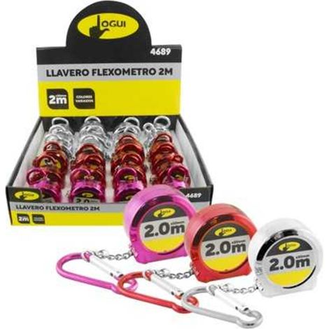 Présentoir de 24 mètres ruban porte-clés assortis (1/5)