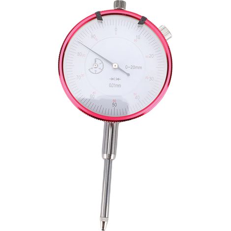 Test de type de pointeur d'indicateur à cadran pour l'usinage d'applications industrielles de véhicules, plage de 0 à 20 mm, précision de 0,01 mm