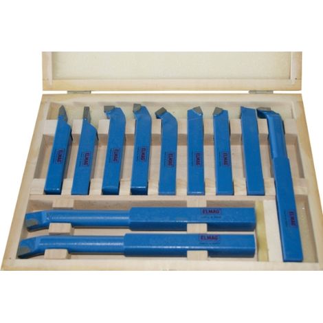 Set di punte per alesatura 12x12 ISO, 11 pezzi
