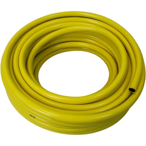Tuyau d'arrosage PVC HOBBY jaune - Diamètre : 19 mm - longueur : 25 mètres - ALFAFLEX (1/5)