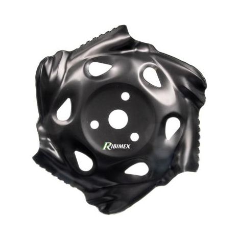 Ribimex – Lame de débroussailleuse acier 235 mm – Remplacement bobine rotofil – Coupe précise pour herbes hautes et ronces – Compatible débroussailleuse non batterie