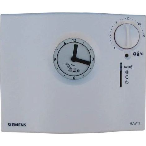 Programmierbarer Thermostat mit analoger Tagesuhr