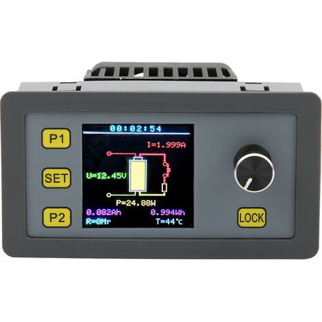 Elektronisches Lademodul WEL3005 - Farbanzeige, einstellbarer Konstantstrom (30W, 5A)