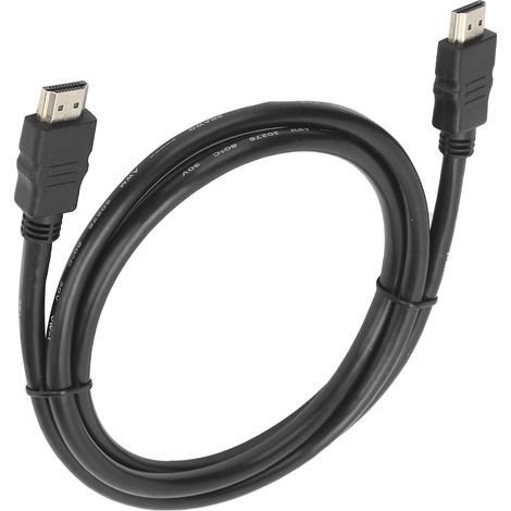 Câble HDMI 4K 30Hz 3 mètres, Cuivre Standard, Connecteurs Dorés, Compatible Haute Définition (1/5)