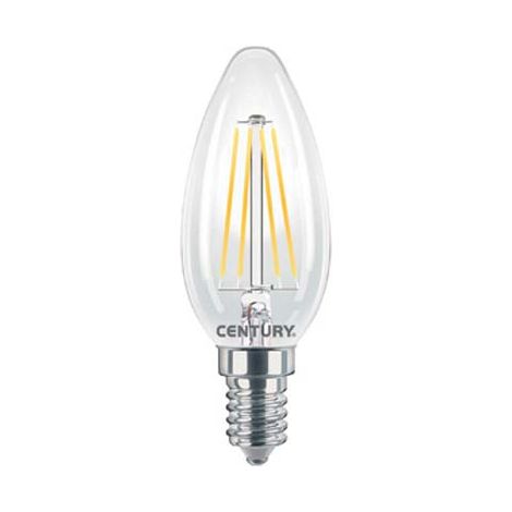 LAMPADA WIRE LED OLIVA INCANTO CENTURY - CALDA VOLT 230 WATT 4 LUMEN 470 E14- 5 pezzi