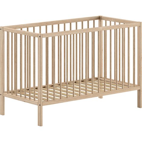 Cuna 60x120 con somier Vipack Meryl Madera