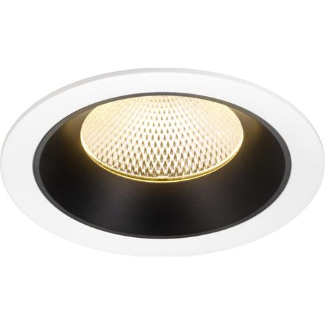 Spot encastré Numinos XL blanc/noir 3000K - 40 deg - 1009948