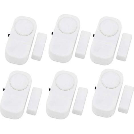 Drahtloses Sicherheitssystem für Türen und Fenster, 6er-Pack (1/5)