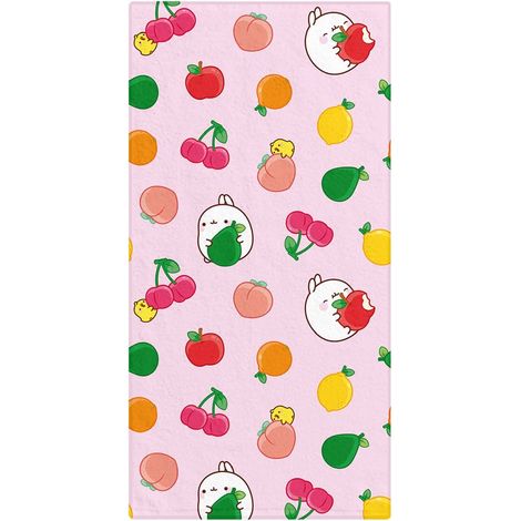 MOLANG SERVIETTE DE BAIN FRUITS 35 X 75 CM SAKAMI MERCHANDISE
