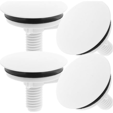 Cache Trou Évier 4 Pièces Couvercle De Trou De Robinet Pour Cuisine Et Salle De Bain Plaque Décorative Pour Lavabo Installation Facile Format 1.93×1.93×1.57In (1/5)