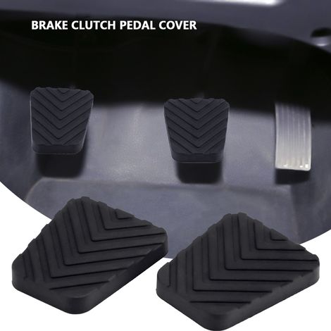 Jeu de 2 patins caoutchouc pour pédales d'embrayage et frein Hyundai Accent Tucson Tiburon 3282536000 (1/5)