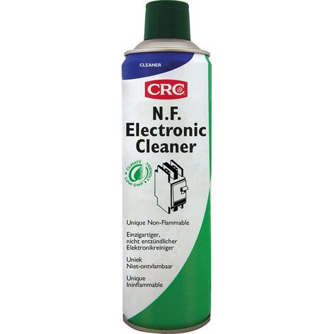 Nettoyant pour contacts électriques CRC N.F. Electronic Cleaner, Aérosol 250 ml pour Electricité et électronique, ( Prix pour 1 )