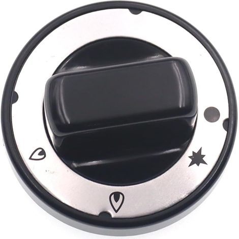 Lot de 5 Bouton Cuisinière, Diamètre 8 mm, Plastique ABS, Antidérapant, Pour Gaz Four