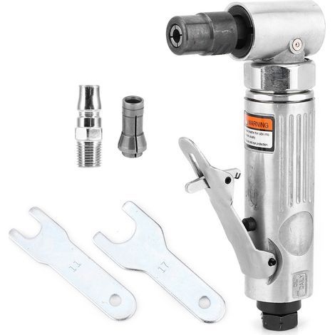 Meuleuse D'angle, Meuleuse D'angle Industrielle 25 000 Tr/min, Outil de Poignée de Polissage de Meulage Pneumatique à 90 Degrés (1/5)