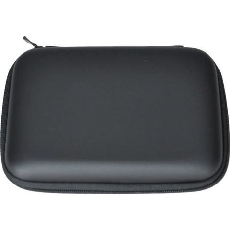Disque Dur Portable Dur Antichoc Glissiere Housse Sac 2.5\" HDD Sac Etui Noir (1/3)