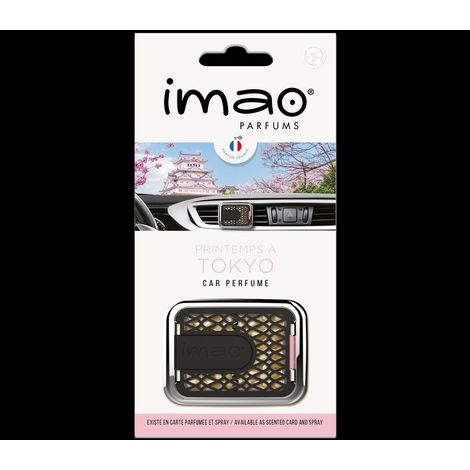 Diffuseur parfumé IMAO - PRINTEMPS A TOKYO - parfum voiture - grille de ventilation (1/5)