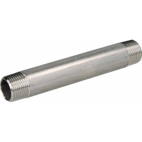 Embout Inox à visser M4 - Lg 80 mm