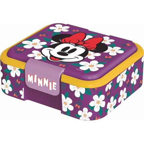 Contenitore per Sandwich Minnie Mouse Sunshine 18 x 16 x 6,5 cm