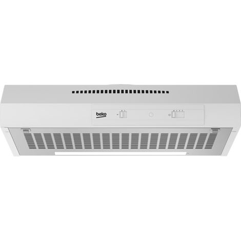 Cappa con visiera da 60 cm, 295 m3/h, bianca - HNS61212WH - Beko (1/5)