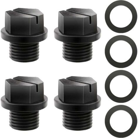Lot de 4 bouchons de vidange SPX1700FG avec joints pour entretien de piscine, baignoire, spa, amélioration de la maison, 5726111HT6jemBww